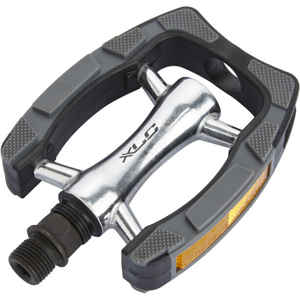 XLC City-/Comfort-Pedal PD-C07 Alu Kunststoffummantel schw./silber/grau 3/3