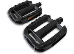 XLC Sport Pedal Gummikralle grau/schwarz, 9/16",Reflektor 3/3