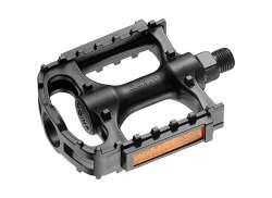 XLC Sport Pedal Gummikralle grau/schwarz, 9/16",Reflektor 2/3