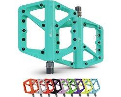 XLC MTB/Trekking Pedal PD-M12 Alu, limegreen 3/3