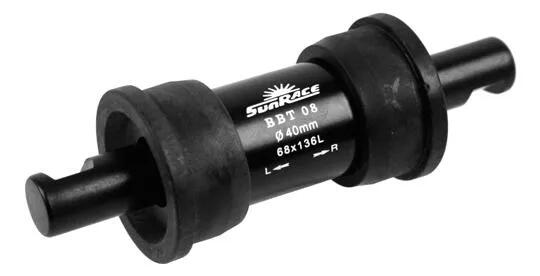 Sunrace Trapasaansluiting Weft 40 mm met Spie – 136 mm 3/3