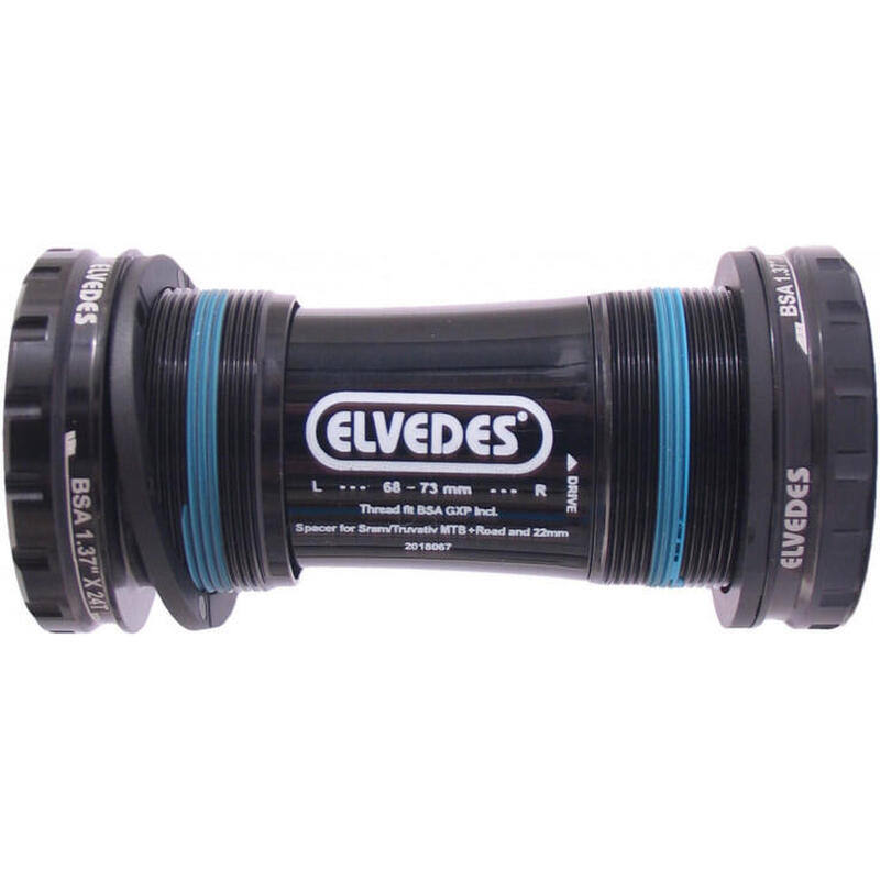 Adaptateur de pédalier Elvedes BSA GXP