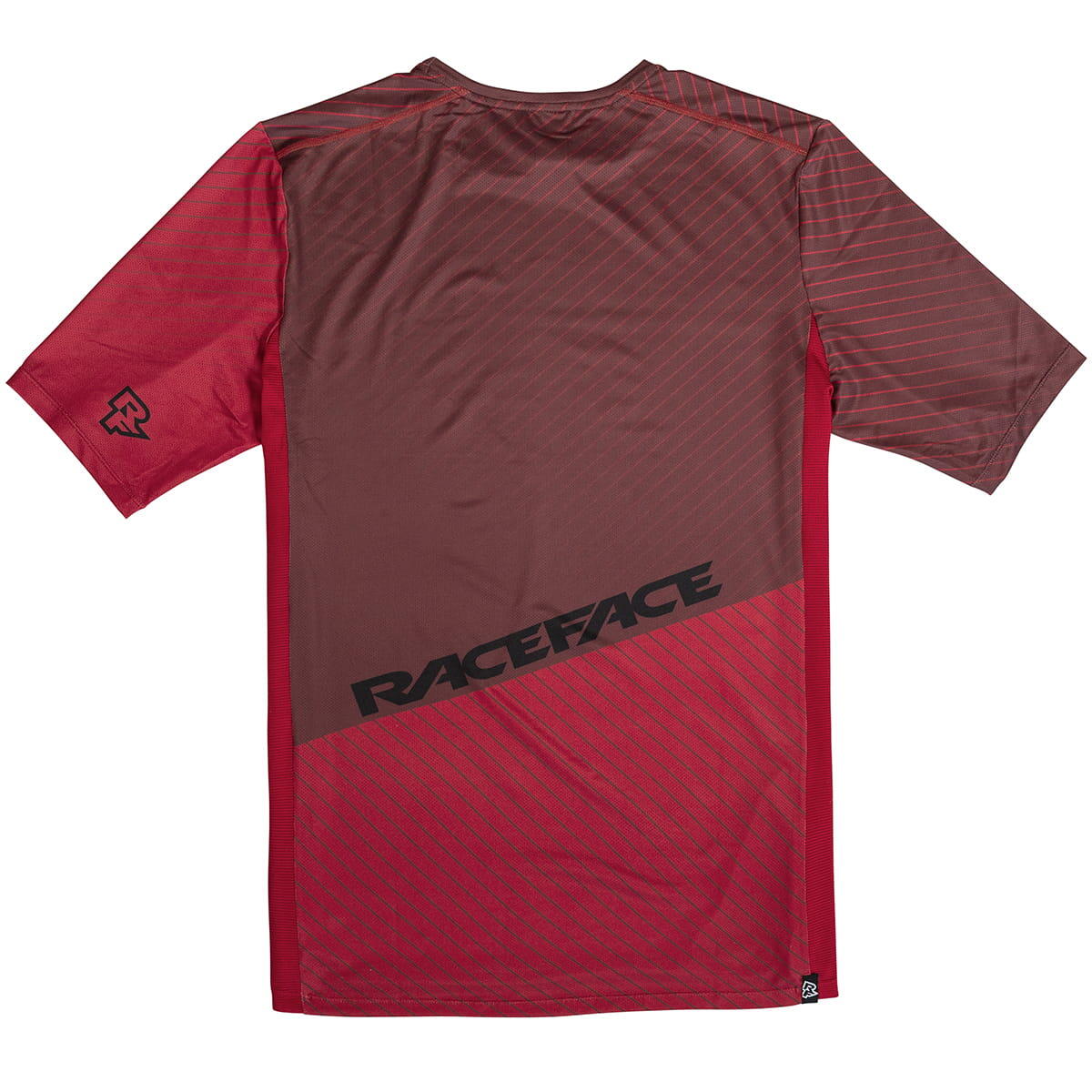 Maillot de vélo manches longues homme Jersey Indy rouge 2/2