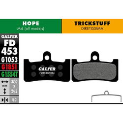 Plaquettes de frein standard pour Hope / Trickstuff - Noir