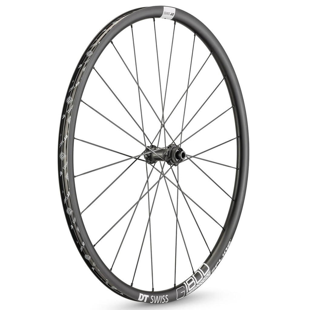 Tubeless front wheel with thru axle DT Swiss G1800-25