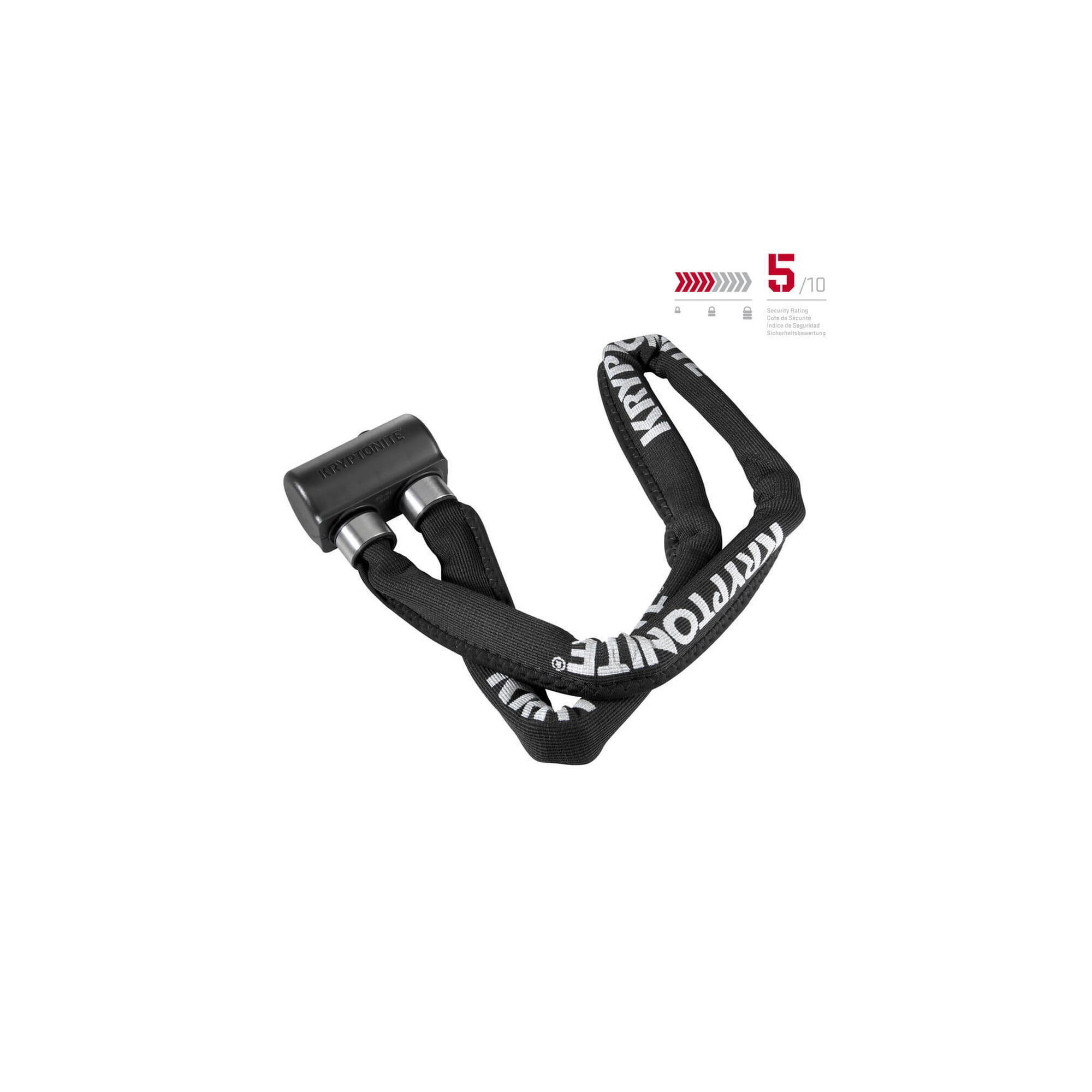 Kryptonite - Attache Rapide Chaîne Keeper 810 Noir - Antivol - Gris|noir - Taille Unique - Decathlon