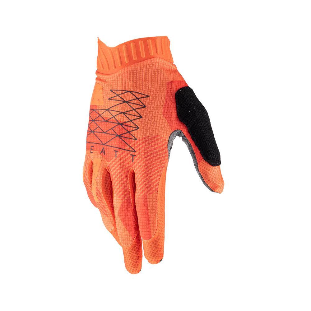 Gants de cyclisme homme VTT 1.0 GRIPR Orange 5/7