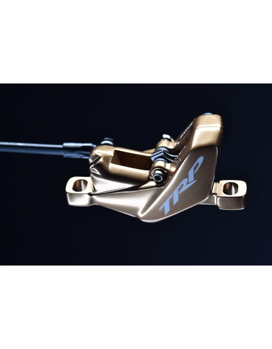 Frein VTT DHR EVO - levier droit - durite 1900mm - or 6/6