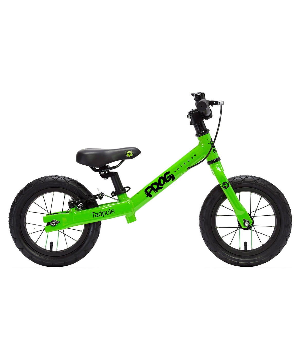 Tadpole 12 Inch Lightweight Kids Balance Bike For 2-3 Years - Green 1/6