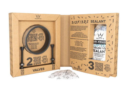 Kit de conversion tubeless Holeshot noir