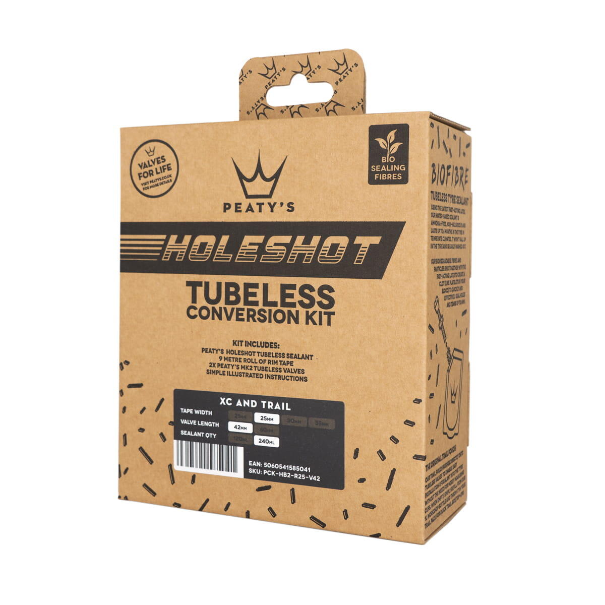 Kit de conversion tubeless Holeshot noir 2/2