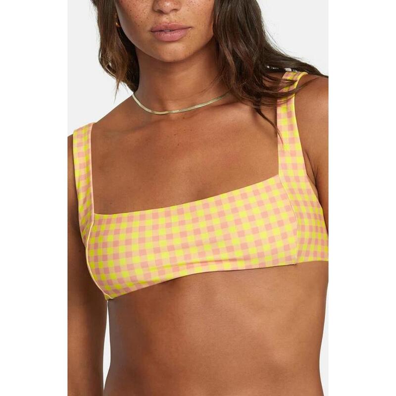 RVCA Sunkissed Square Nk Bikini Top