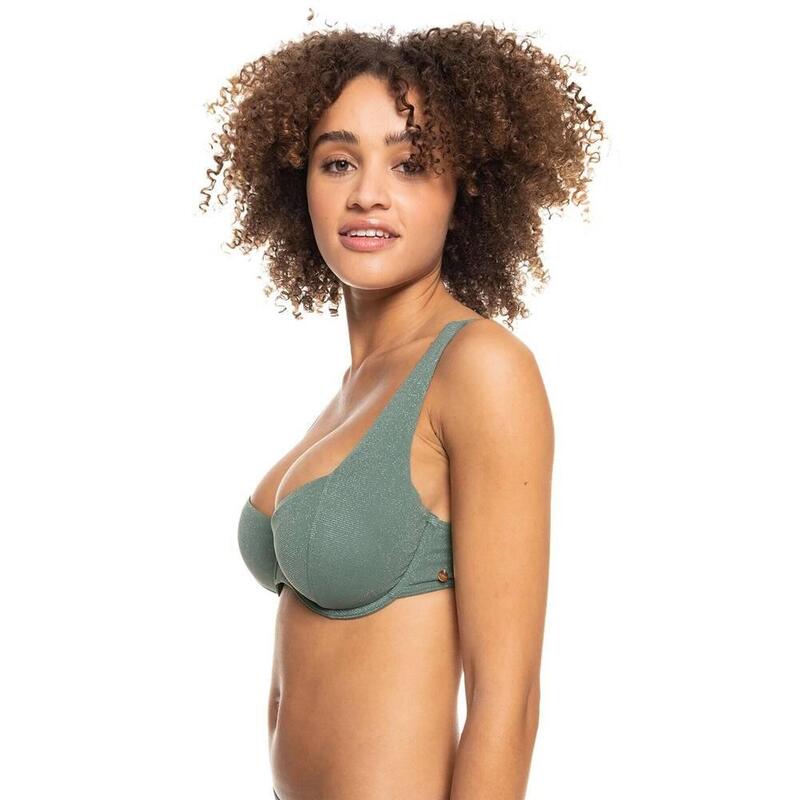 Roxy Shimmer Time Top de bikini bonnet D a armatures