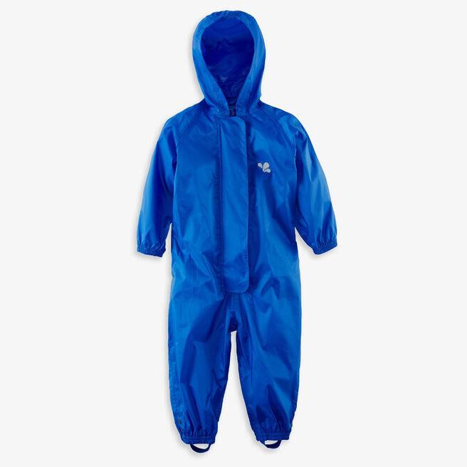 MUDDY PUDDLES Kids Blue Waterproof All in One Recycled