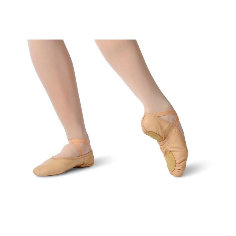 Medias de ballet con pies para Niña Starever beige - Decathlon