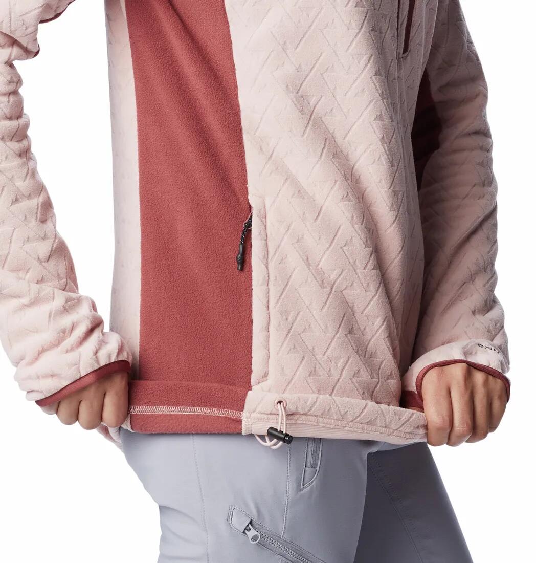Bluza Turystyczna Rozpinana Damska Columbia Titan Pass 3.0 Full Zip Fleece 5/7