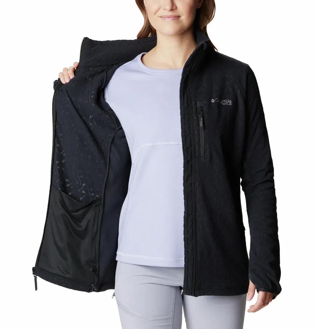 Bluza Turystyczna Rozpinana Damska Columbia Titan Pass 3.0 Full Zip Fleece 4/7