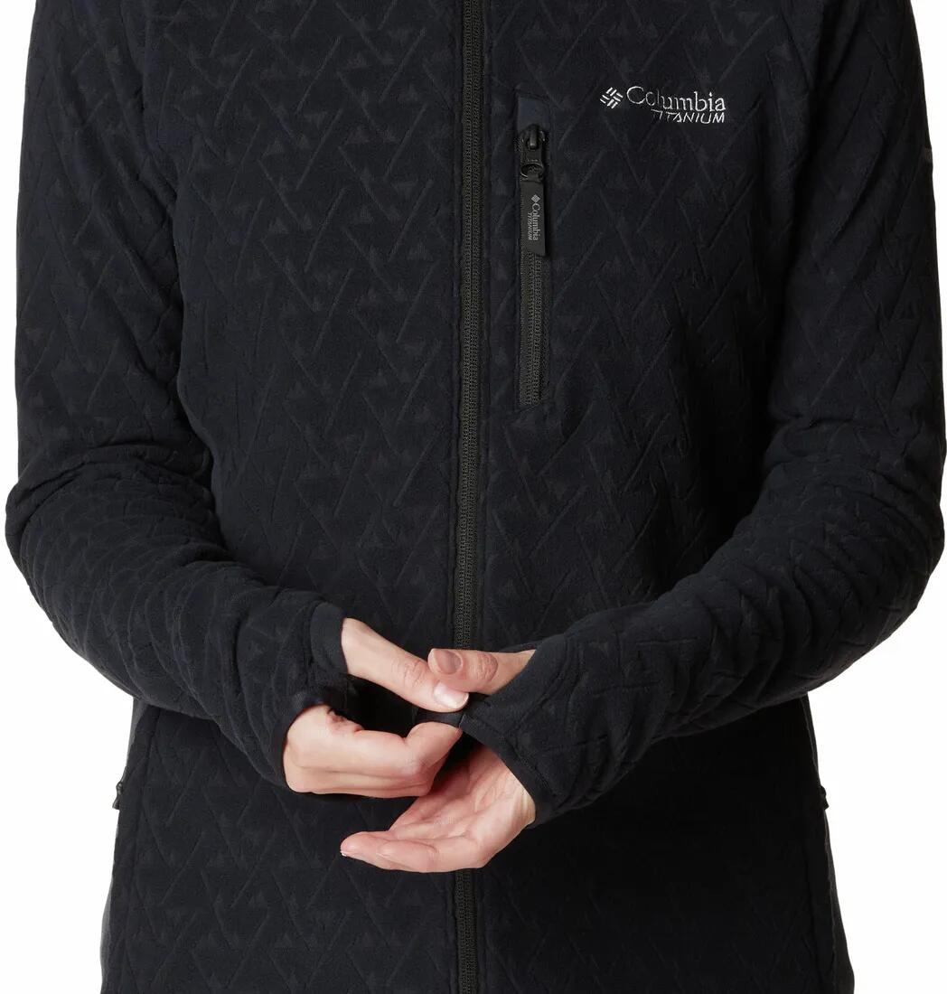 Bluza Turystyczna Rozpinana Damska Columbia Titan Pass 3.0 Full Zip Fleece 6/7