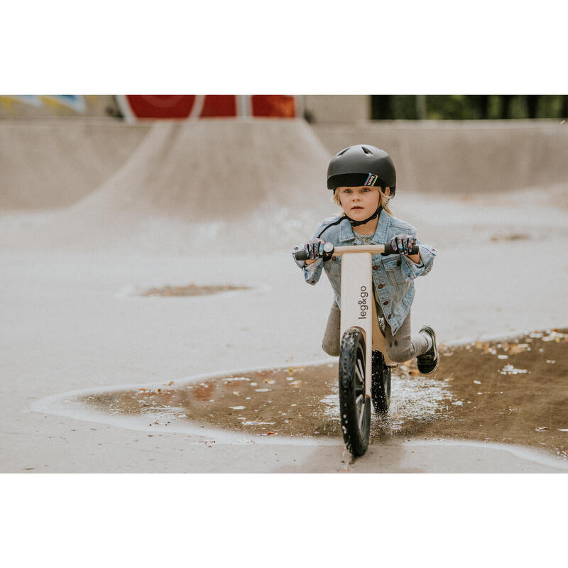 leg&go Bicicleta de Equilibrio de Madera 3 en 1 para Niños y Jóvenes, Edades 1-5