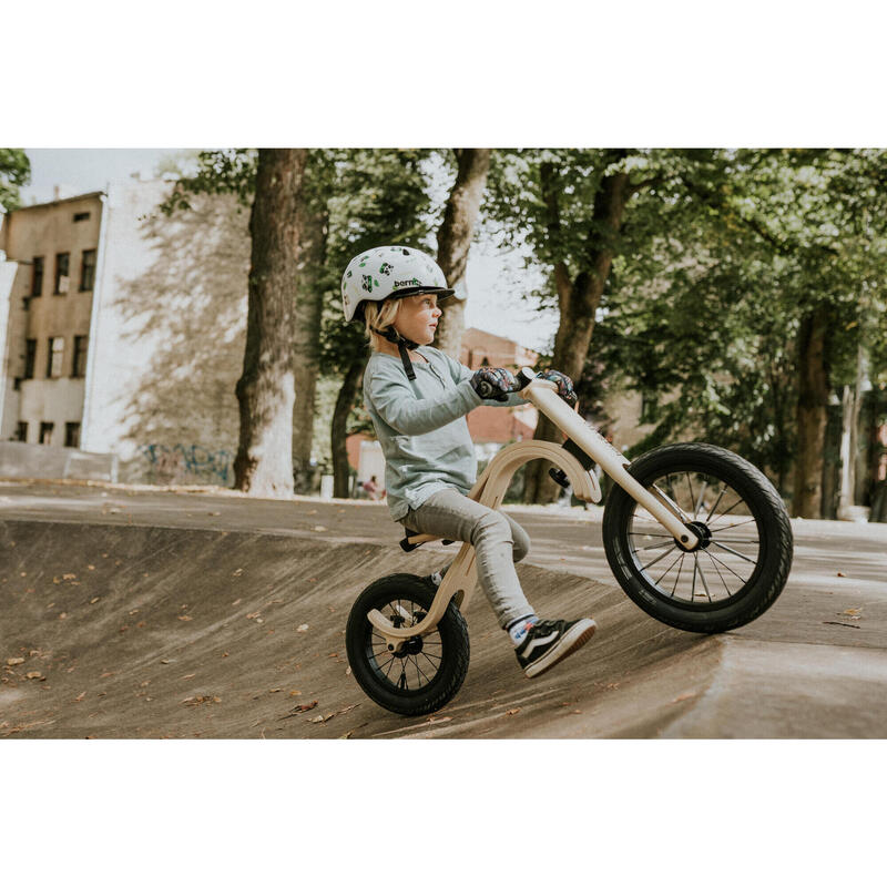 Bicicletta di equilibrio in legno leg&go 3-in-1 per bambini e ragazzi