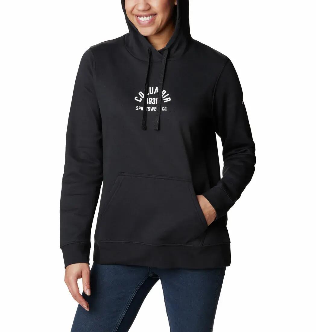 Bluza Turystyczna z kapturem Damska Columbia Trek Graphic Hoodie 4/6