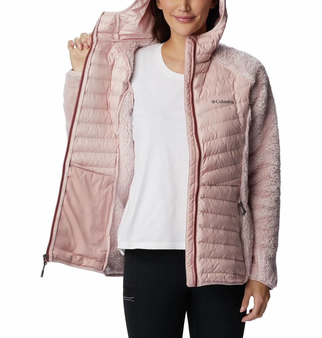 Bluza Puchowa Damska Columbia Powder Lite Sherpa Hybrid Full Zip 5/7