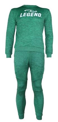 Ensemble Jogging avec Pull Enfants/Adultes Vert SlimFit Polyester