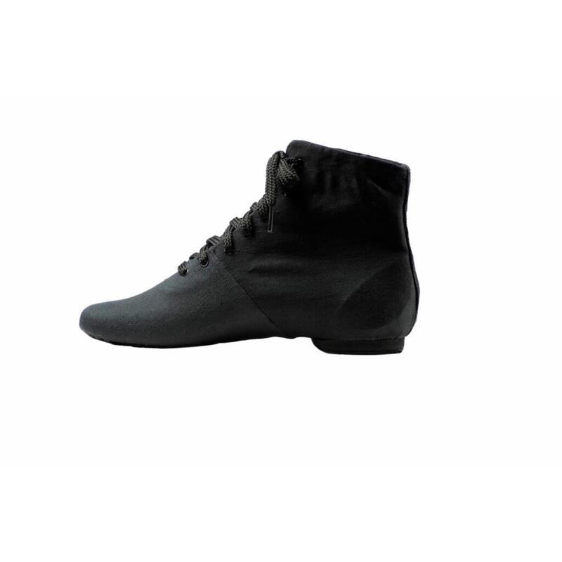 Botines - Zapatillas de danza modern'jazz negros de tela