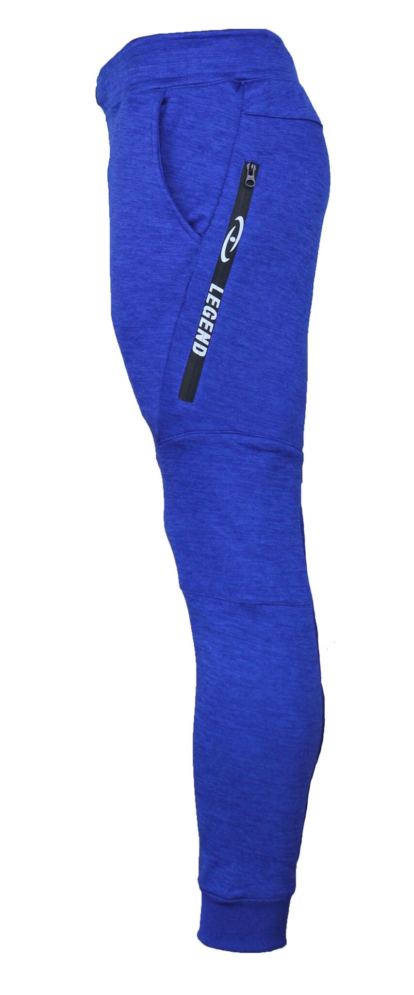 Legend joggingpak met hoodie – blauw SlimFit polyester 3/5
