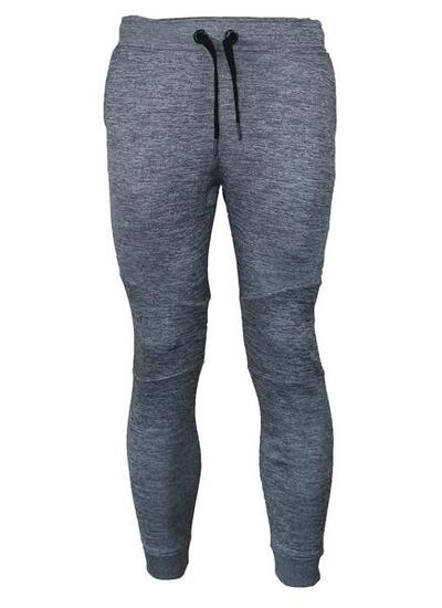 Joggingbroek Kids/Volwassenen Grijs SlimFit Polyester Fitness en Hardlopen