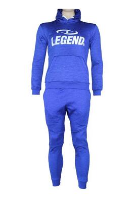 Legend sports joggingpak slimfit hoodie blauw, polyester