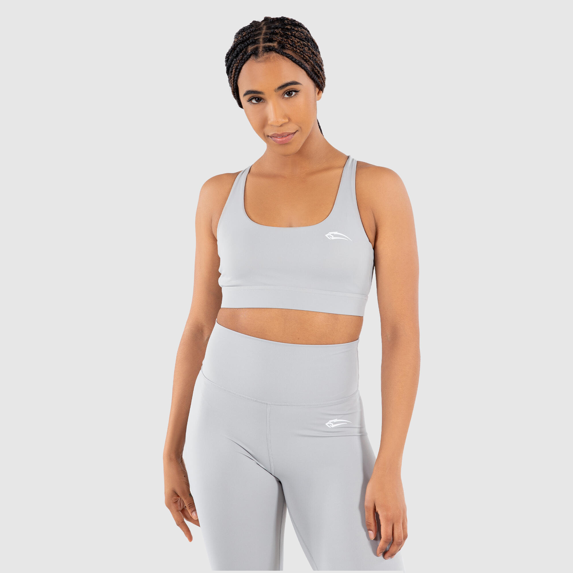 SMILODOX Damen Sport BH Advanced Tender Grau