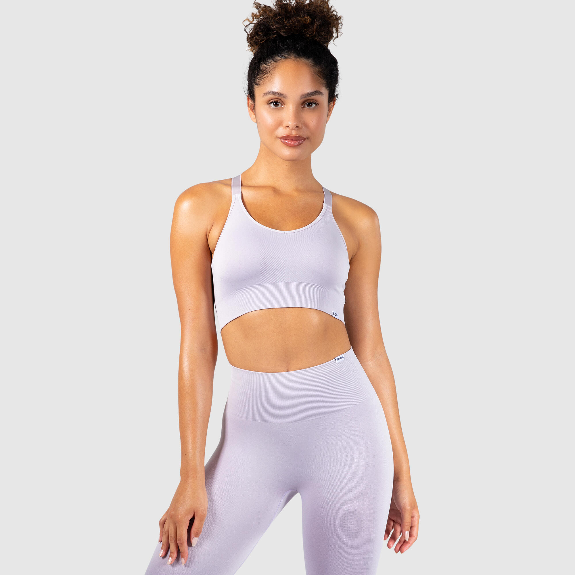 SMILODOX Damen Sport BH Abbi Lila