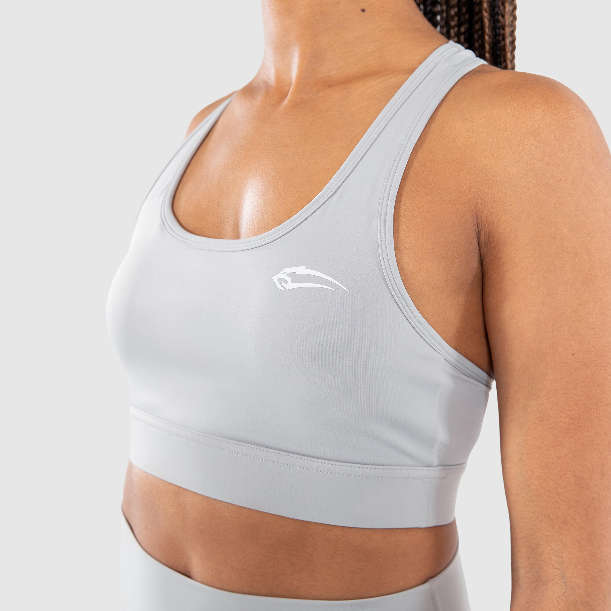 Damen Sport BH Advanced Infinite Grau 4/6