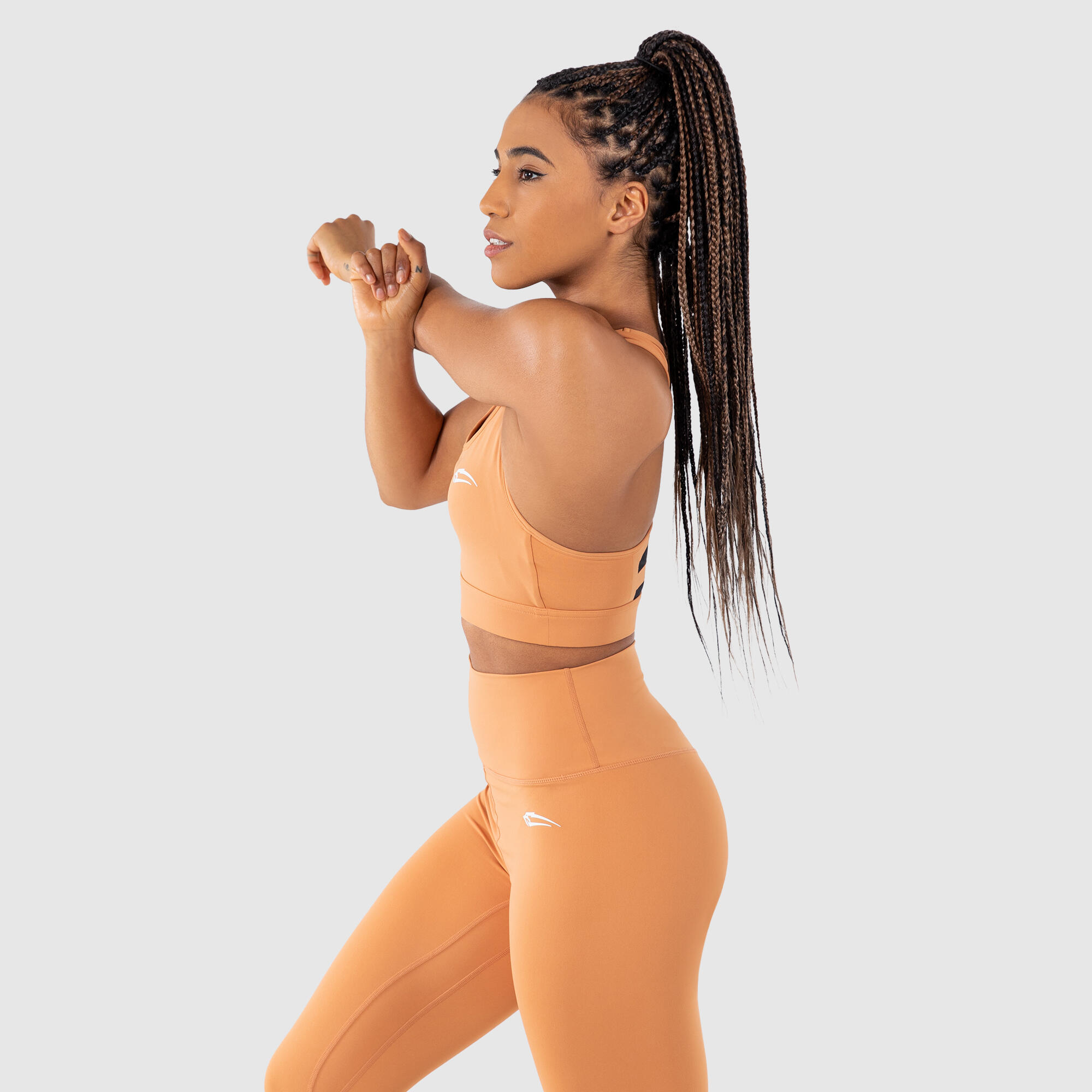 Damen Sport BH Advanced Infinite Braun 2/6