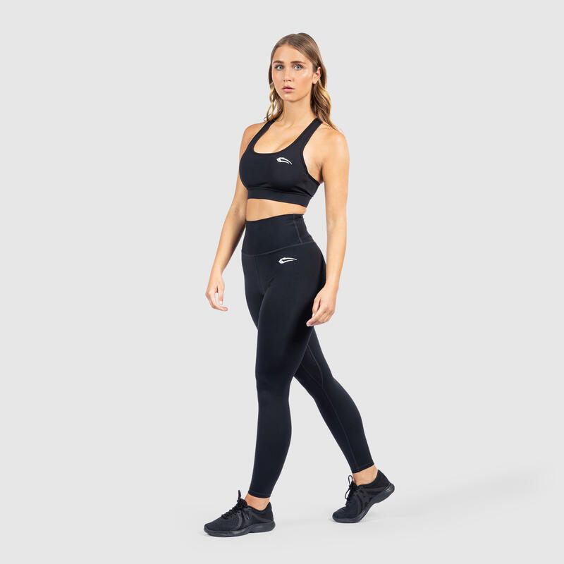 Damen Sport BH Advanced Infinite Schwarz für Sport & Freizeit