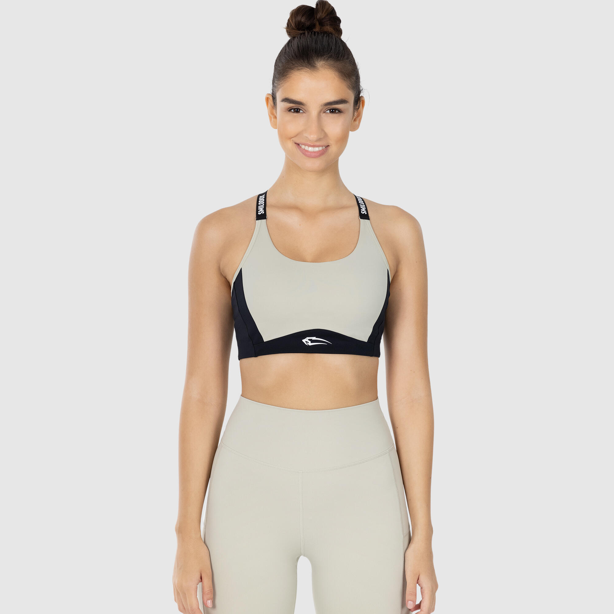 SMILODOX Damen Sport BH Advanced Cordie Grün