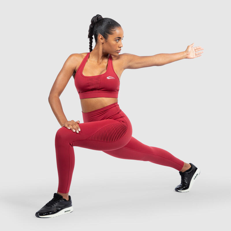 Damen Sport BH Advanced Limitless Rot für Sport & Freizeit