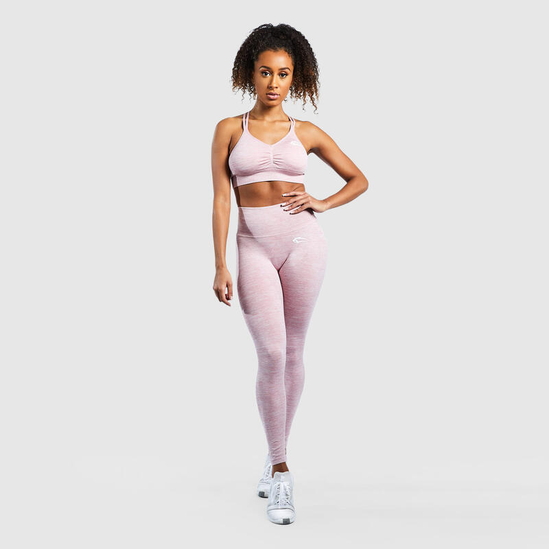 Damen Sport BH Glow Rosa für Sport & Freizeit