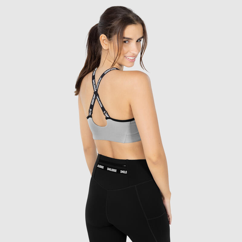 Damen Sport BH Advanced Cordie Schwarz für Sport & Freizeit