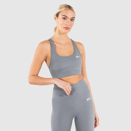 Damen Sport BH Advanced Infinite Dunkelgrau