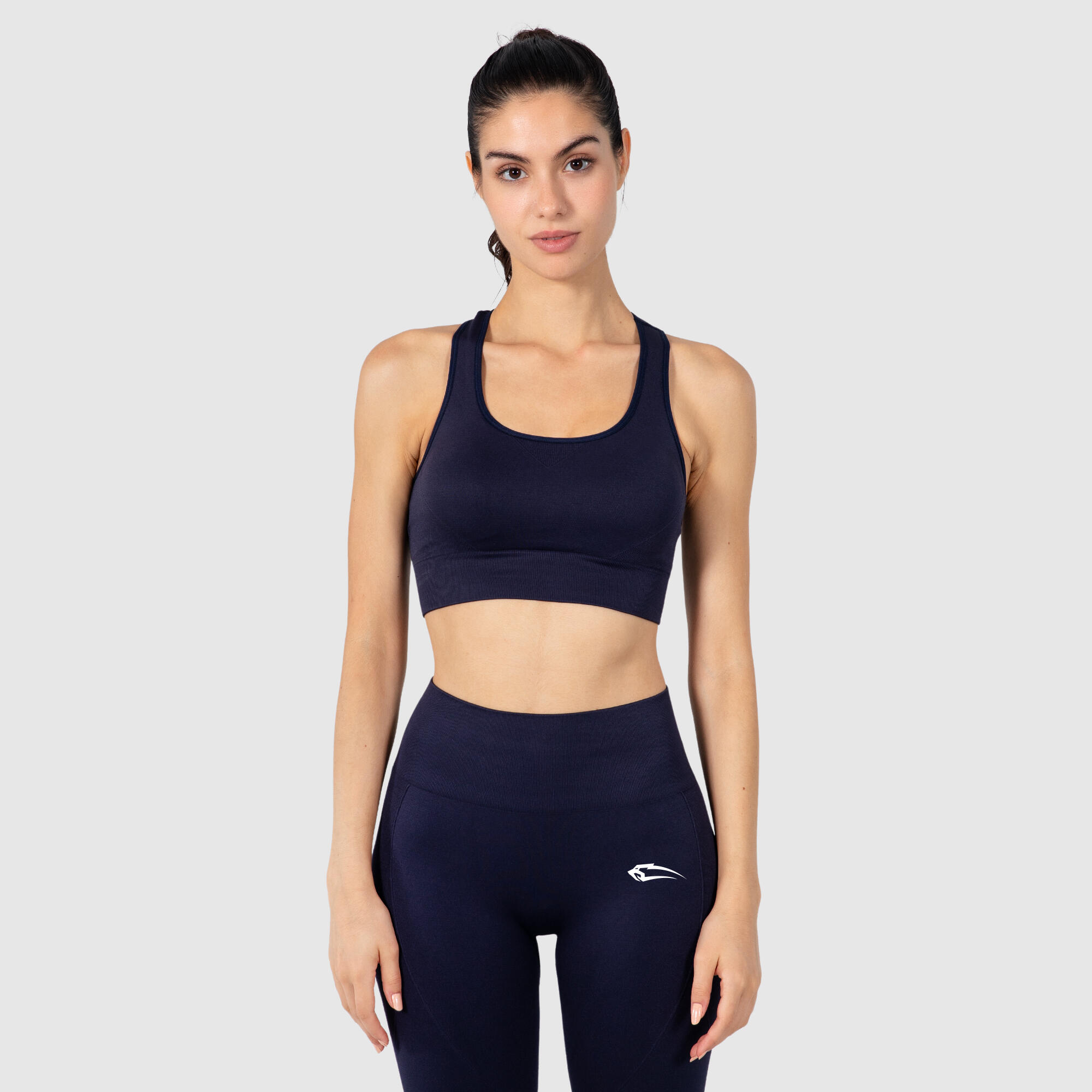 SMILODOX Damen Sport BH Amy Blau