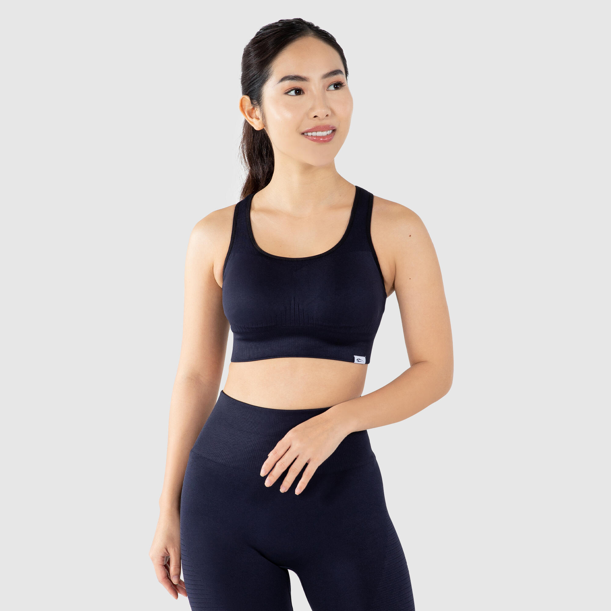 SMILODOX Damen Sport BH Aware Blau