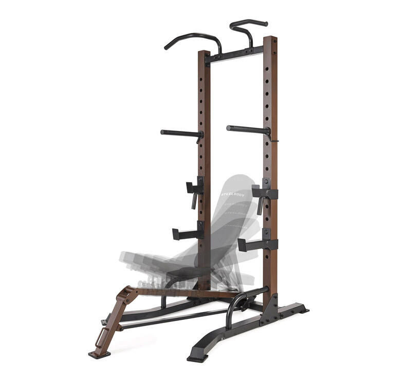 POWER TOWER DIP STATION, RACK & FOLD UP BENCH-STB-98502 2/7