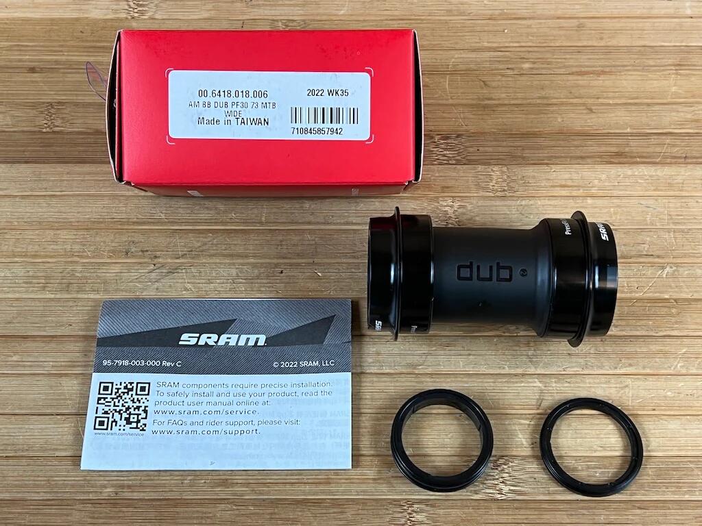 Movimento centrale Sram dub PressFit 30 55mm chainline 73mm 3/3