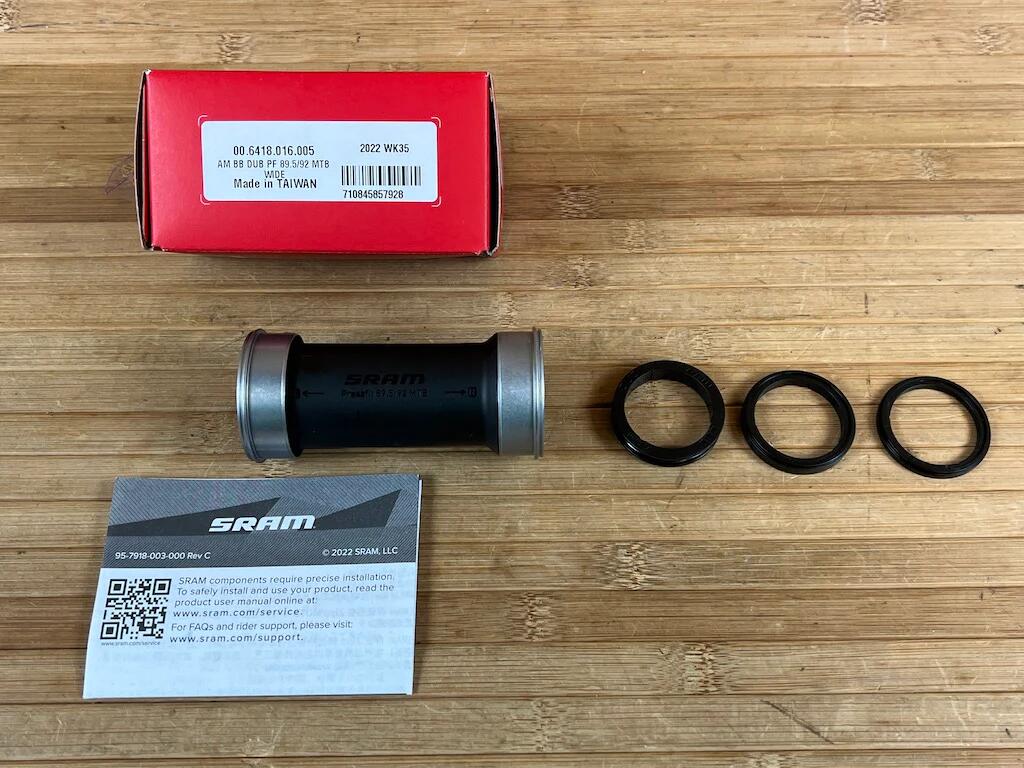 Tretlager Sram dub PressFit 55mm chainline 89/92mm 3/3