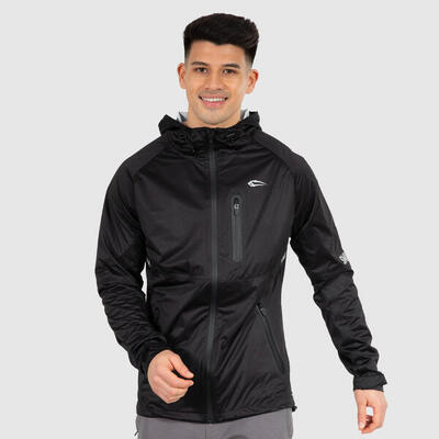 Herren Regenjacke Crawford Schwarz