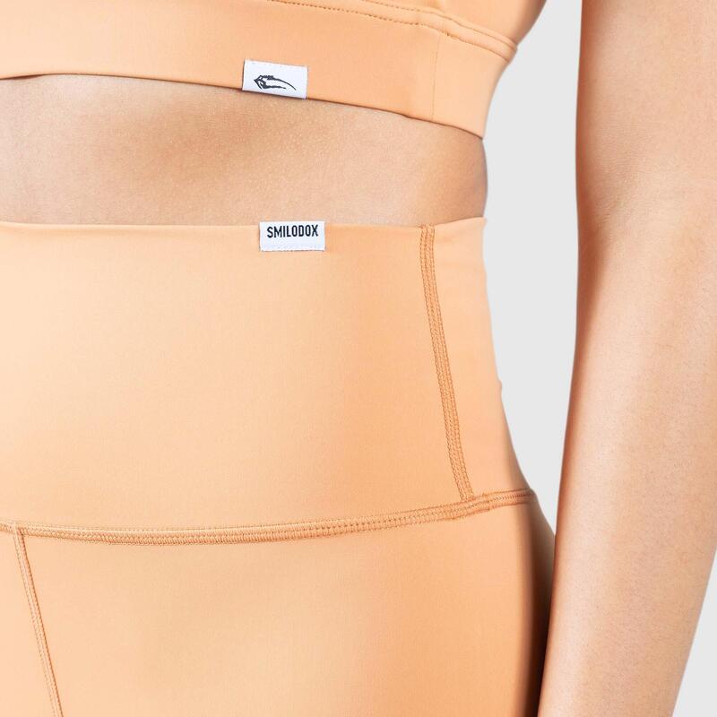 Damen Short Leggings Kylie Braun für Sport & Freizeit