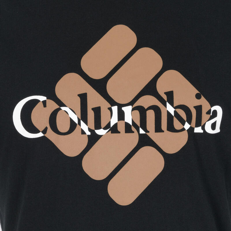 T-shirt da trekking da uomo Columbia CSC Seasonal Logo