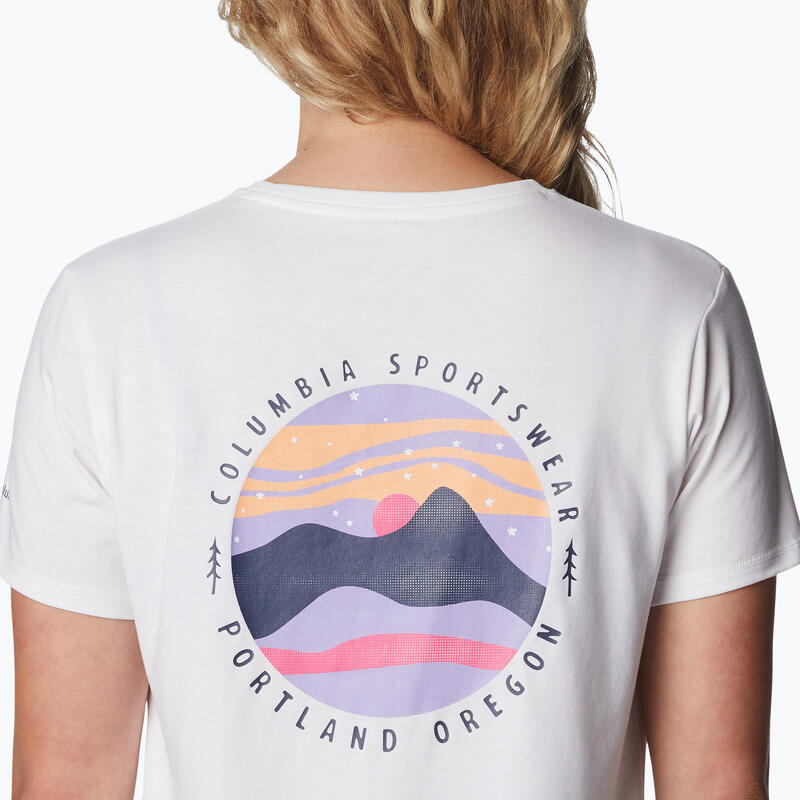 Columbia Sun Trek Graphic II trekking-T-shirt voor dames